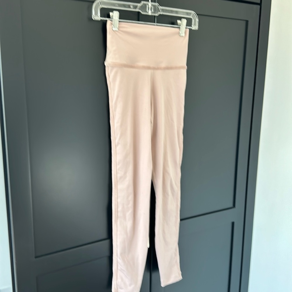 Nike leggings xs blush color